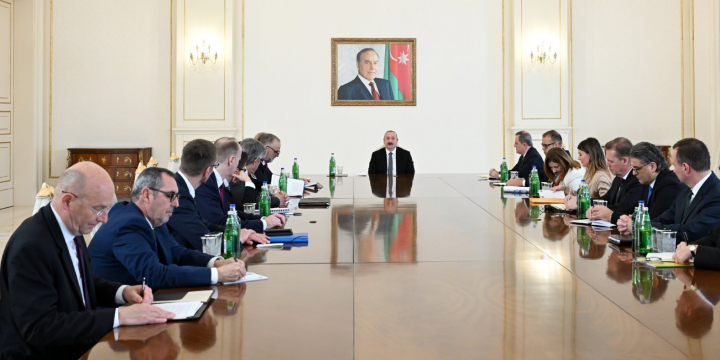 President Ilham Aliyev received NATO delegation
