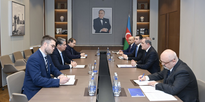 Ceyhun Bayramov Yunanıstanın Azərbaycandakı səfiri ilə görüşüb