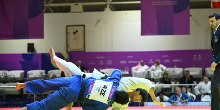 Azerbaijan judo team wins gold medal at Islamic Solidarity Games