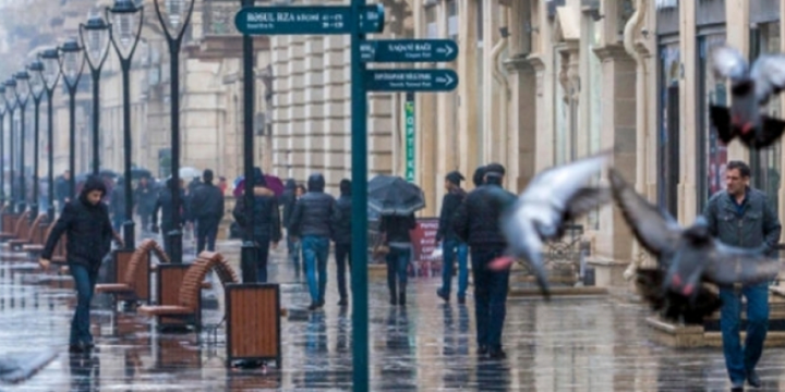Dekabrın 9-u axşamdan 11-i gündüzədək intensiv və güclü yağıntılar gözlənilir