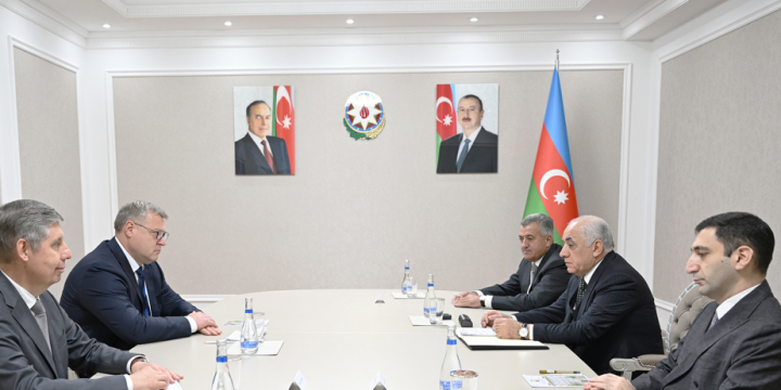 Azerbaijan’s Prime Minister meets with Governor of Russia’s Astrakhan Oblast