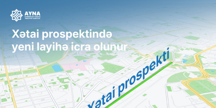 Xətai prospektində mikromobillik zolaqları təşkil ediləcək