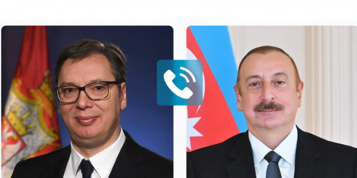 Aleksandar Vuçiç Prezident İlham Əliyevə zəng edib