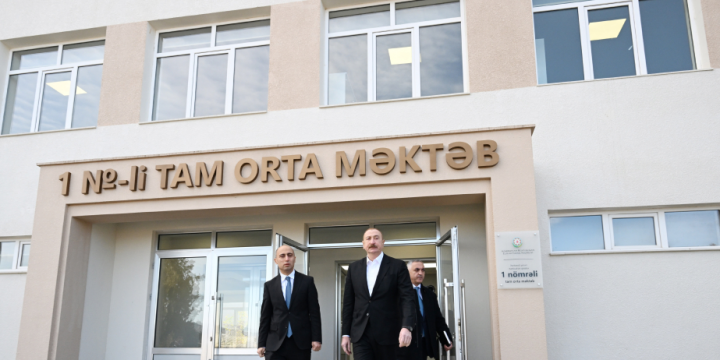 Secondary School No. 1 in Karkijahan settlement opened after major renovation