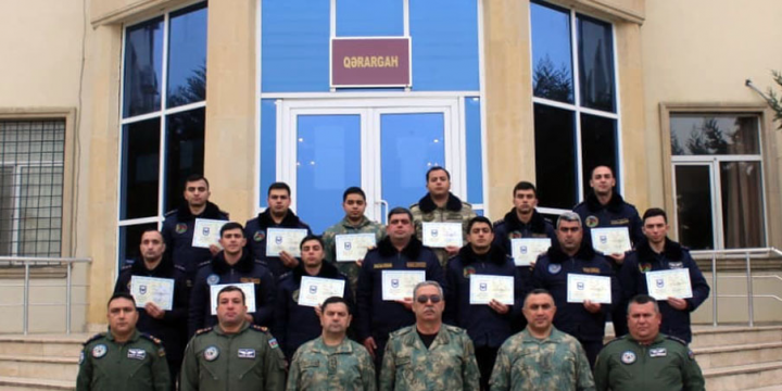 Hərbi Hava Qüvvələrinin Təlim və Tədris Mərkəzində növbəti buraxılış mərasimi keçirilib