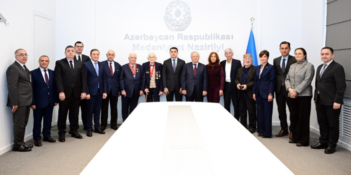 Mədəniyyət xadimlərinə dövlət təltifləri təqdim olunub