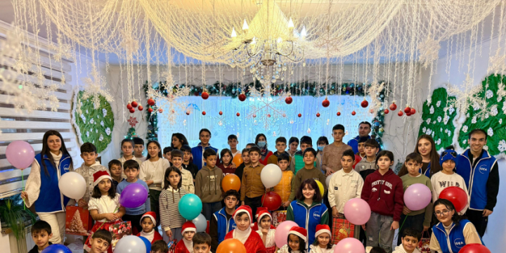Initiated by Leyla Aliyeva, New Year celebrations for children organized in Ganja