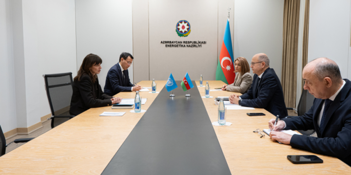 Azerbaijani Energy Minister meets with outgoing UN Resident Coordinator