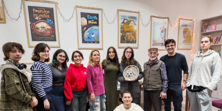 Leyla Aliyeva visits “ANIMAFILM Studio”