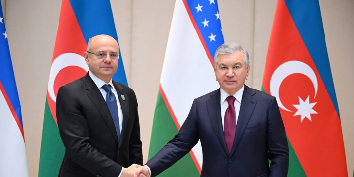 Şavkat Mirziyoyev Pərviz Şahbazovu qəbul edib