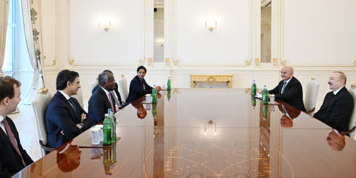 Prezident İlham Əliyev “Global Infrastructure Partners” şirkətinin baş icraçı direktorunu qəbul edib