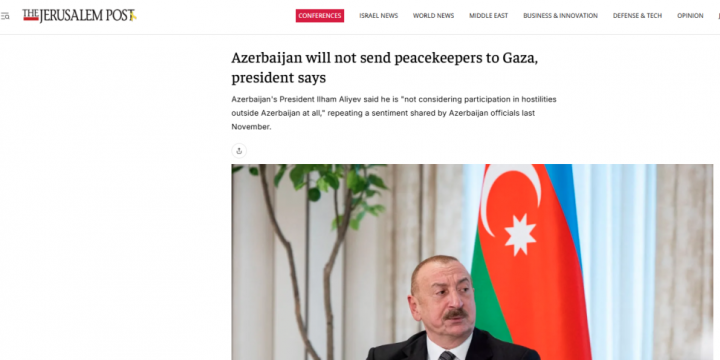 Azerbaijani President Ilham Aliyev’s interview with local TV channels in spotlight of global media outlets
