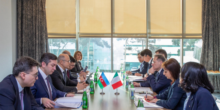 Baku hosts 6th meeting of Azerbaijan-Italy Intergovernmental Commission on Economic Cooperation