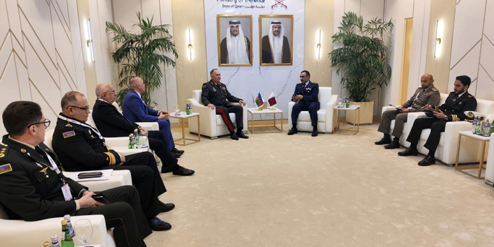 Azərbaycan və Qətər arasında hərbi əməkdaşlıq məsələləri müzakirə edilib