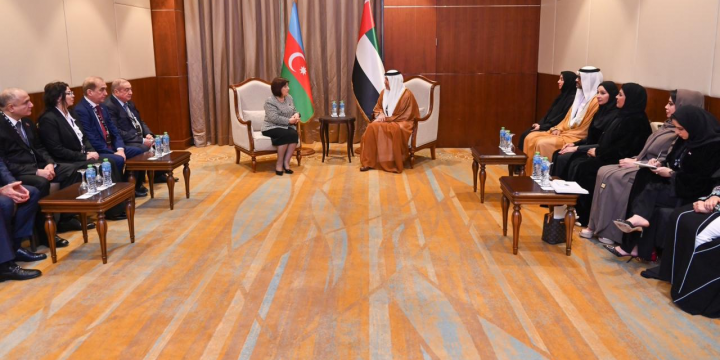 Azərbaycan və BƏƏ parlamentləri arasında əlaqələrin inkişafı müzakirə olunub