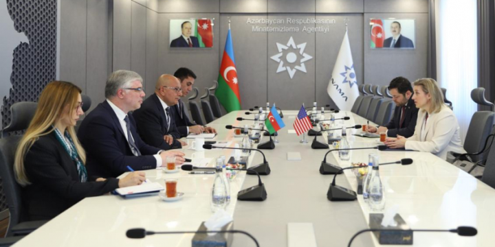 Azərbaycan ilə ABŞ arasında humanitar minatəmizləmə sahəsində gələcək əməkdaşlıq perspektivləri müzakirə edilib