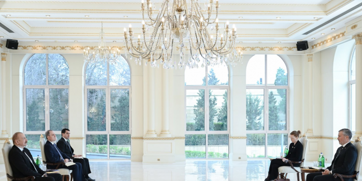 Prezident İlham Əliyev Norveçin ölkəmizdə yeni təyin olunmuş səfirinin etimadnaməsini qəbul edib