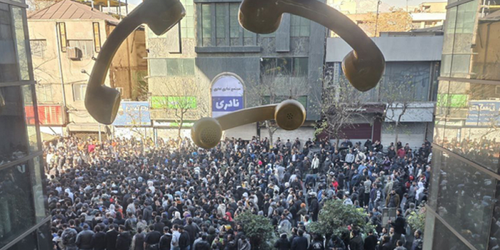 Iran plunged into internet blackout as protests over economy spread nationwide