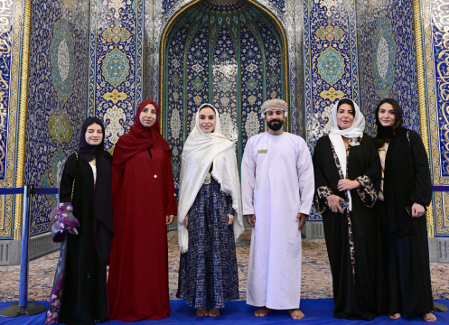 Leyla Aliyeva also visits Sultan Qaboos Grand Mosque in Muscat