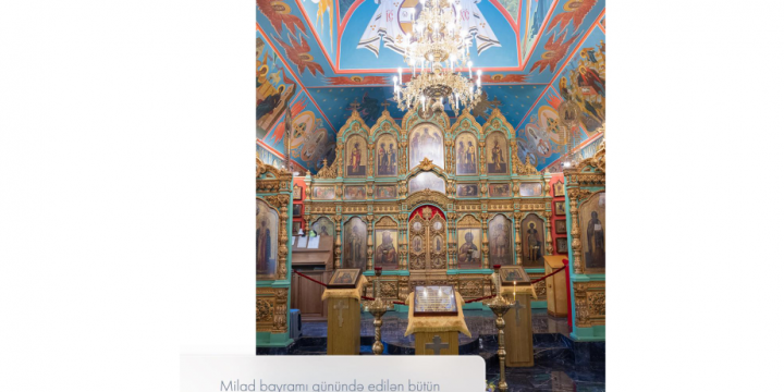 First Vice-President Mehriban Aliyeva shared post on Christmas