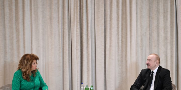 Prezident İlham Əliyev Münxendə Bolqarıstan Prezidenti ilə görüşüb