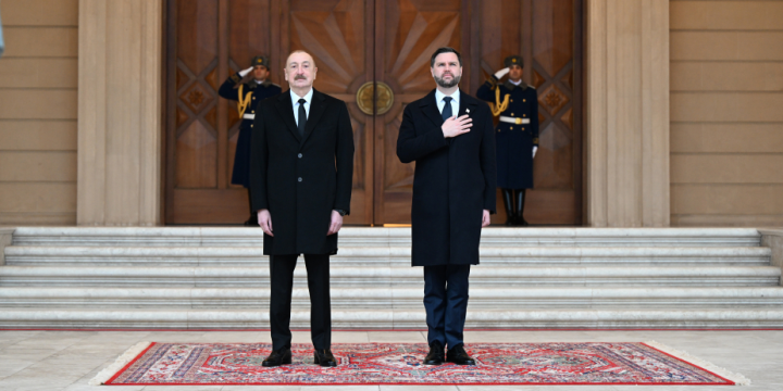 Bakıda Amerika Birləşmiş Ştatlarının Vitse-prezidentinin rəsmi qarşılanma mərasimi olub 