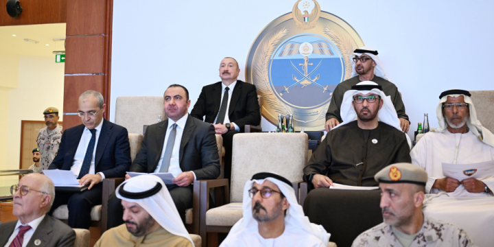 Prezident İlham Əliyev və Birləşmiş Ərəb Əmirliklərinin Prezidenti Əbu-Dabidə “Sülh Qalxanı – 2026” birgə əməliyyat-taktiki təlimini izləyiblər