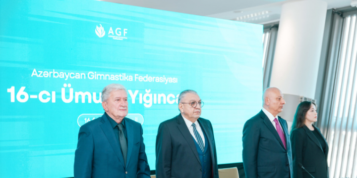 Mehriban Əliyeva yenidən Azərbaycan Gimnastika Federasiyasının prezidenti seçilib