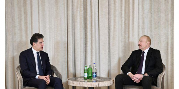President Ilham Aliyev met with President of Kurdistan Region of Iraq in Munich 