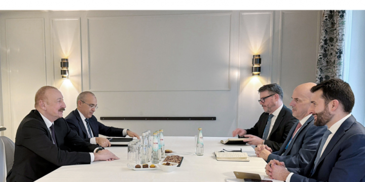 President Ilham Aliyev met with CEO of Oracle Corporation in Munich