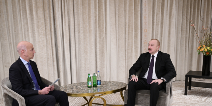 President Ilham Aliyev was interviewed by France 24 in Munich