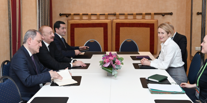 President Ilham Aliyev met with EU High Representative for Foreign Affairs and Security Policy in Munich