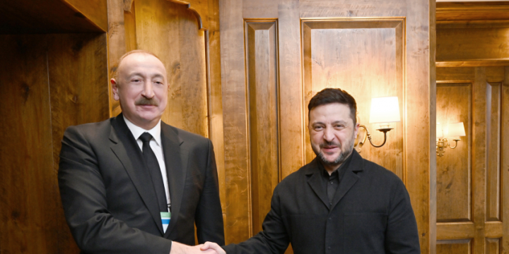 President Ilham Aliyev met with Ukrainian President Volodymyr Zelenskyy in Munich