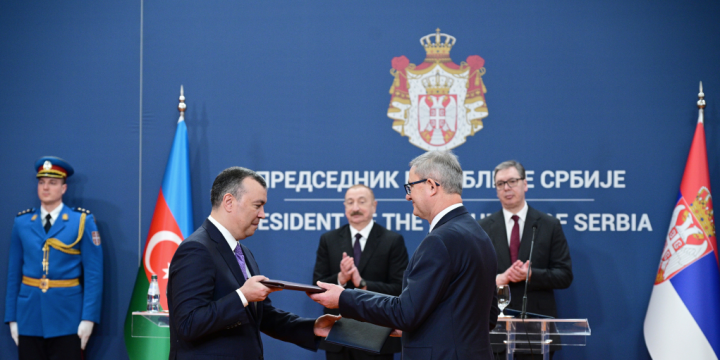 Azerbaijan-Serbia documents exchanged
