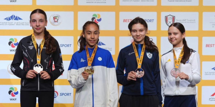 Azerbaijani karate fighter shines in UAE tournament