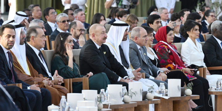 Prezident İlham Əliyev “Zayed İnsan Qardaşlığı Mükafatı”nın təqdimolunma mərasimində iştirak edib