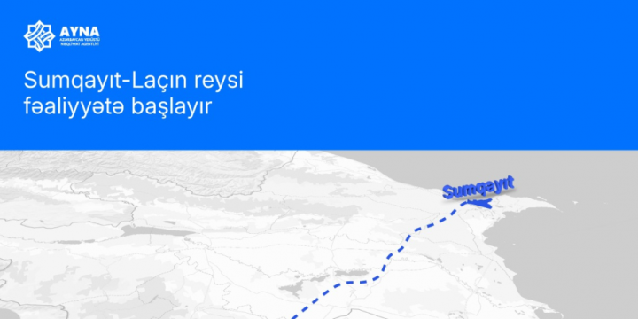 Sumqayıt-Laçın reysi fəaliyyətə başlayır