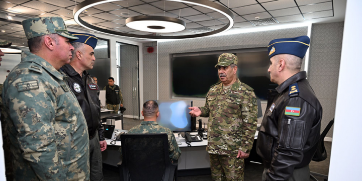 Azerbaijan Defense Ministry’s leadership inspects activities of Air Defense Units