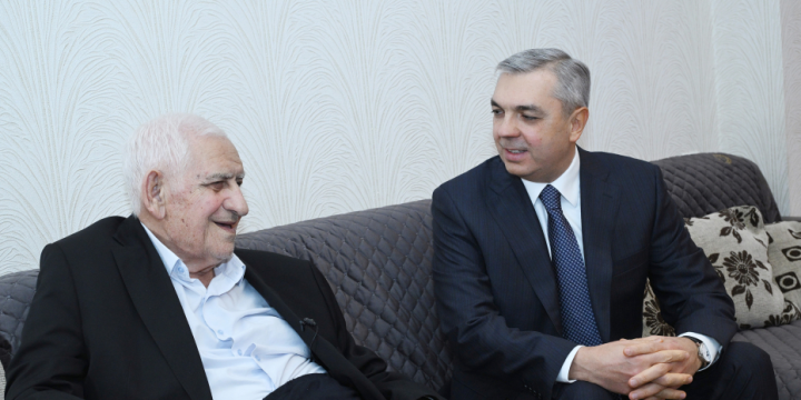 People’s Poet Nariman Hasanzade presented with “Heydar Aliyev” Order