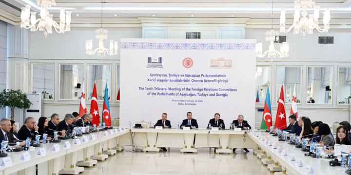 Baku hosts 10th meeting of Foreign Relations Committees of Azerbaijani, Turkish and Georgian parliaments