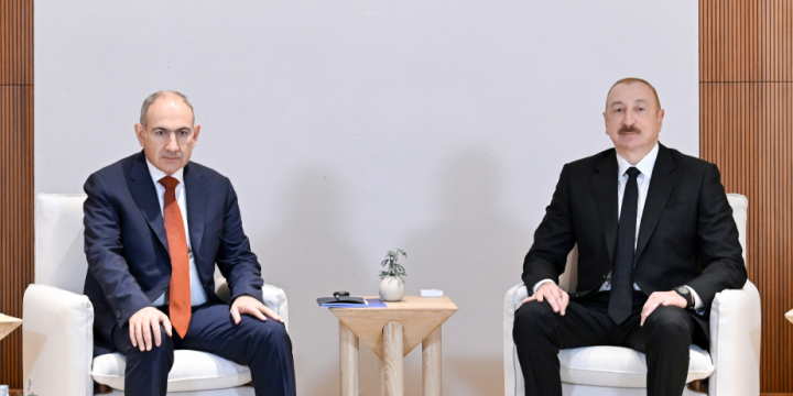 President of Azerbaijan Ilham Aliyev met with Prime Minister of Armenia in Abu Dhabi