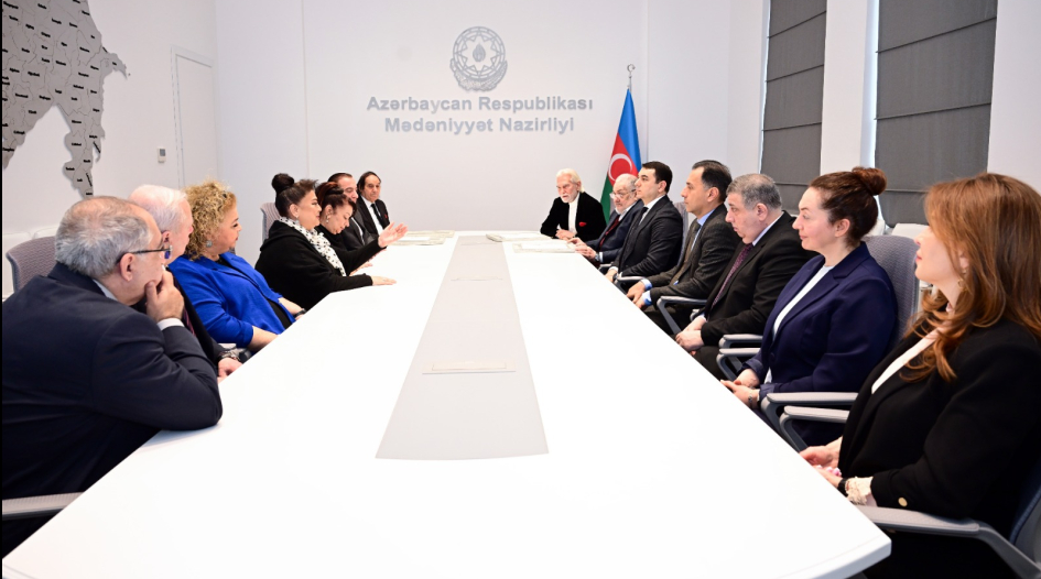 Yubilyar mədəniyyət xadimləri nazirliyin Fəxri diplomu ilə təltif olunub