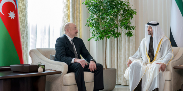 President Ilham Aliyev met with President of the United Arab Emirates in Abu Dhabi 