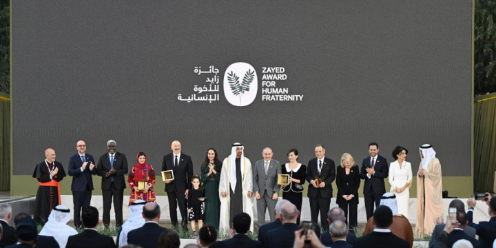 “Zayed İnsan Qardaşlığı” mükafatı və Bakının qlobal sülh mesajı