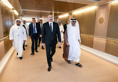 Prezident İlham Əliyevin Birləşmiş Ərəb Əmirliklərinə səfəri başa çatıb