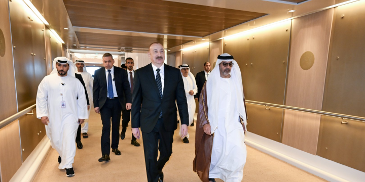 Prezident İlham Əliyevin Birləşmiş Ərəb Əmirliklərinə səfəri başa çatıb