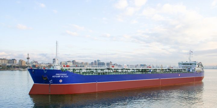 “Prezident Heydər Əliyev” tankeri əsaslı təmirdən sonra ilk səfərinə çıxıb