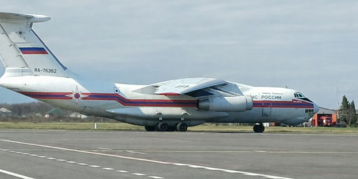 Rusiyanın İrana humanitar yardım aparan təyyarəsi Lənkəran hava limanına enib