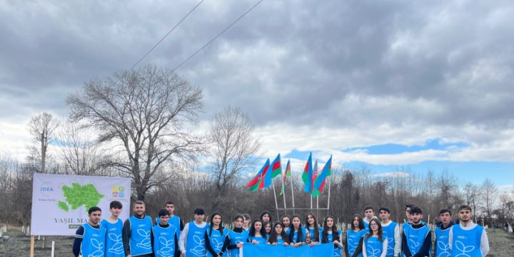 IDEA-nın aksiyası zamanı Zaqatalada 800-dən çox ağac əkilib