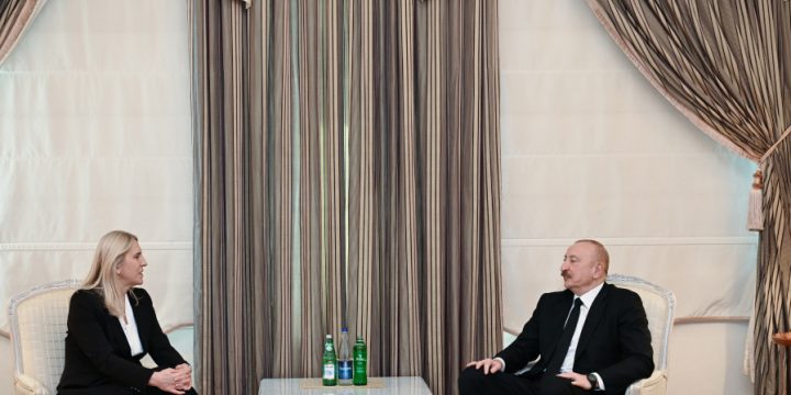 Prezident İlham Əliyev Bosniya və Herseqovina Rəyasət Heyətinin üzvü ilə görüşüb